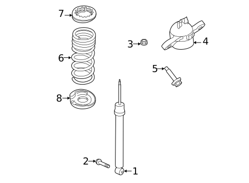 Shocks & Struts for 2025 Lincoln Corsair #2
