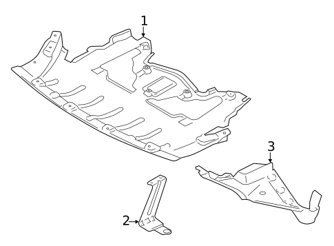 Splash Shields for 2008 BMW X5 #0