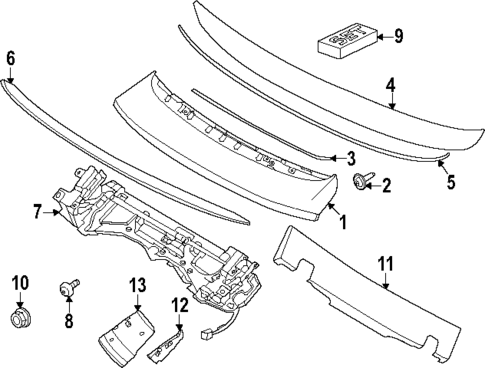 Spoiler for 2025 Porsche Cayenne #0