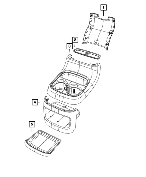 Consoles for 2026 Dodge Durango #8