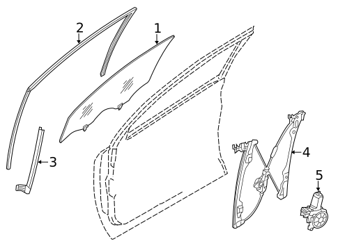 Front Door for 2014 INFINITI QX80 #1