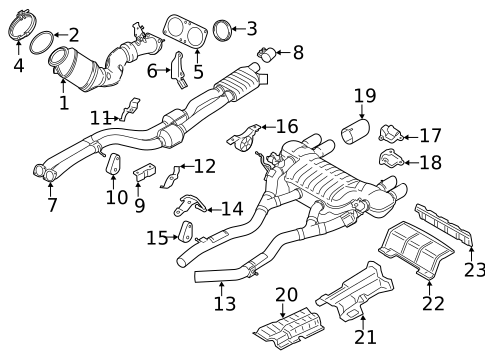 Exhaust Components for 2017 BMW M4 #0