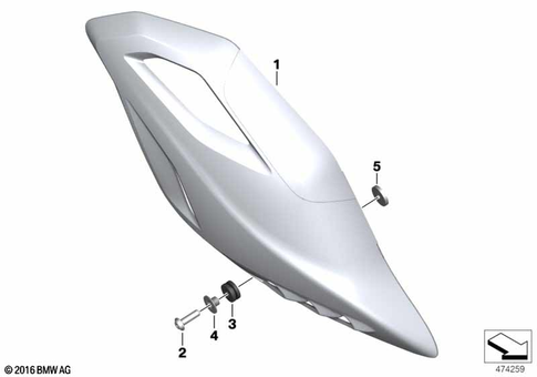 Motorcycle Trim Section, Windshield for 2019 BMW-Motorrad C 650 Sport #15