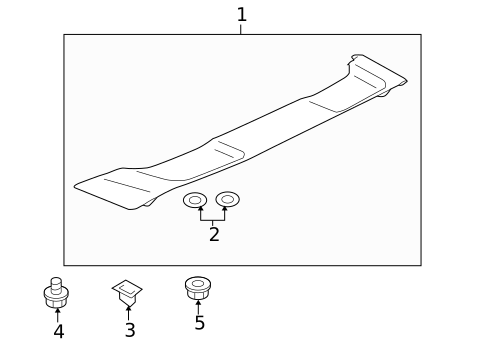 Spoiler for 2013 Mitsubishi Lancer #1