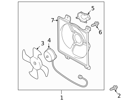 Condenser, Compressor & Lines for 2010 Mitsubishi Eclipse #1
