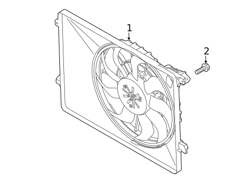 Radiator Support for 2023 Hyundai Palisade #2