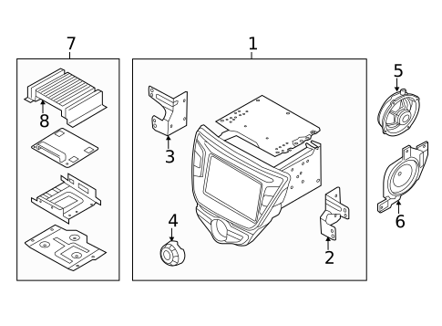 Sound System for 2014 Hyundai Elantra Coupe #0