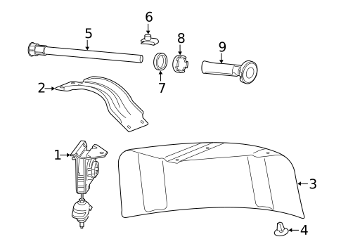 Spare Tire Carrier for 2019 Chevrolet Colorado #0