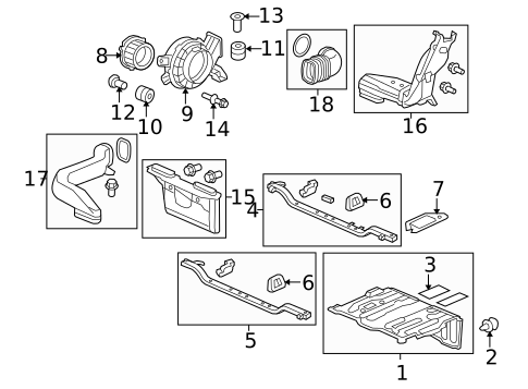 Electrical Components for 2010 Honda Insight #1