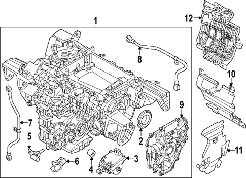 Electrical Components for 2025 Genesis Electrified GV70 #0