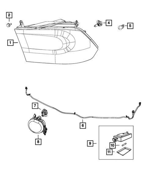 Lamps-Interior and Exterior for 2016 Ram 3500 #9