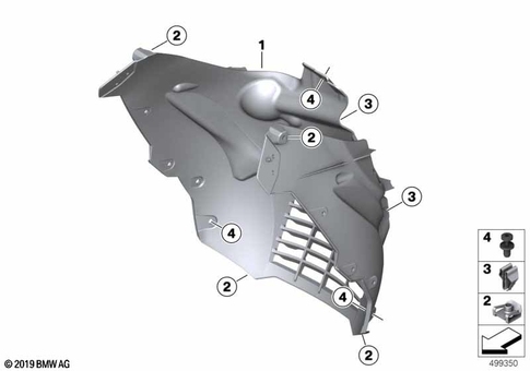 Motorcycle Trim Section, Windshield for 2024 BMW-Motorrad C 400 GT #28