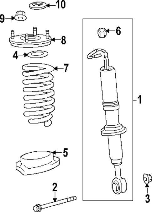 Struts & Components for 2024 Toyota Sequoia #0