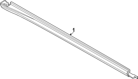 Exterior Trim - Pillars for 2023 Ford Maverick #0