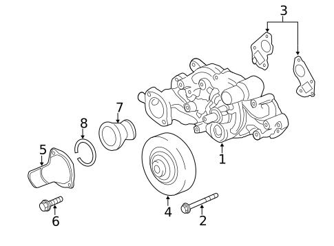 Gaskets & Sealing Systems for 2010 Cadillac CTS #0