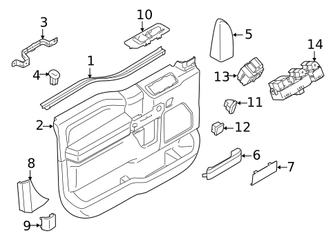 Switches, Solenoids & Actuators for 2018 Ford F-150 #2