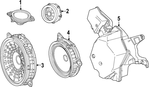 Antenna & Radio for 2025 Toyota bZ4X #1