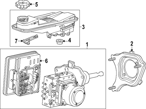 Hydraulic System for 2024 Chevrolet Traverse #0