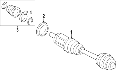Drive Axles for 2023 BMW iX #0