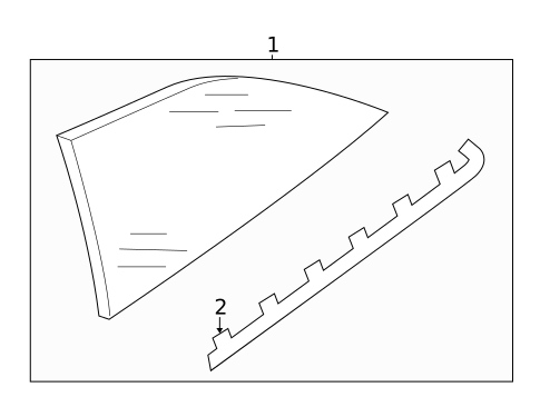 Glass & Hardware for 2020 Audi S5 #1