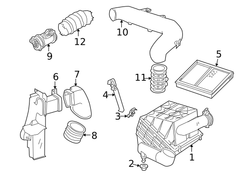 Powertrain Control for 1994 Mercedes-Benz C 280 #2