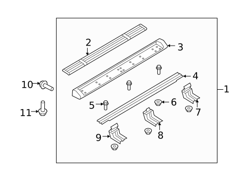 Running Board for 2015 Ford Expedition #0