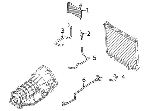 Oil Cooler for 2015 Ford E-350 Super Duty #1