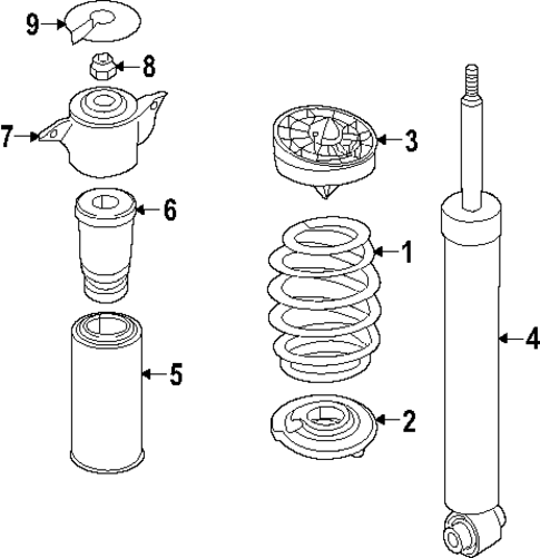 Shocks & Components for 2018 Audi RS5 #1