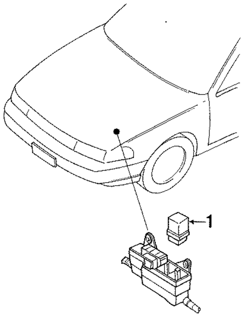 Fog Lamps for 1989 Nissan Maxima #1