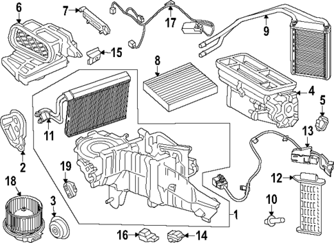 Heater for 2024 Ford F-450 Super Duty #1