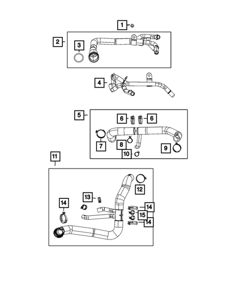 Water Pump and Related Parts for 2020 Ram 1500 #0