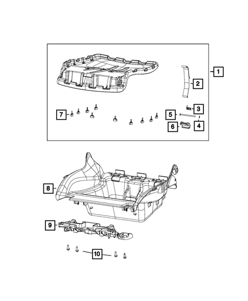 Front Seats - Adjusters, Recliners, Shields and Risers for 2019 Jeep Compass #4