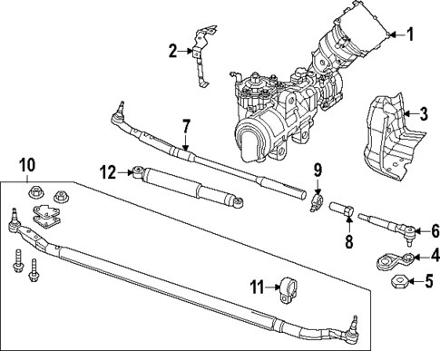 Steering Gear & Linkage for 2025 Ram 2500 #1
