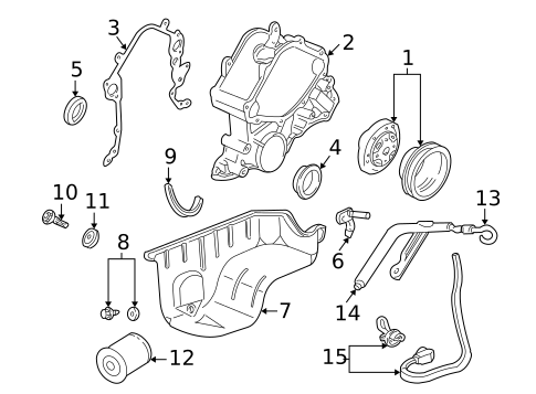 Engine Parts for 2006 Mercury Monterey #0