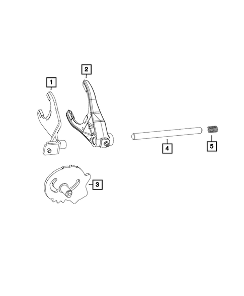 Fork and Rails for 2020 Jeep Gladiator #1