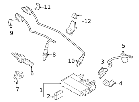 Emission Components for 2015 Mini Cooper #0