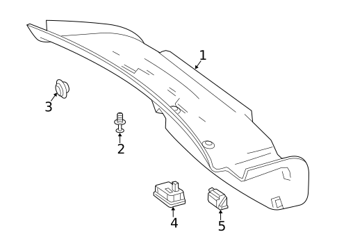 Interior Trim - Trunk for 2019 Mercedes-Benz S450 #0