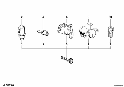 Locks for 1994 BMW-Motorrad R 100 GS #2