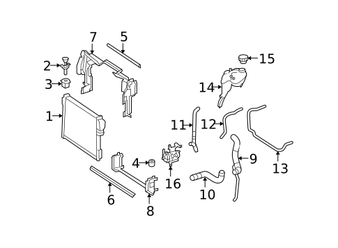 Water Pump for 2010 Mercedes-Benz S65 AMG #1