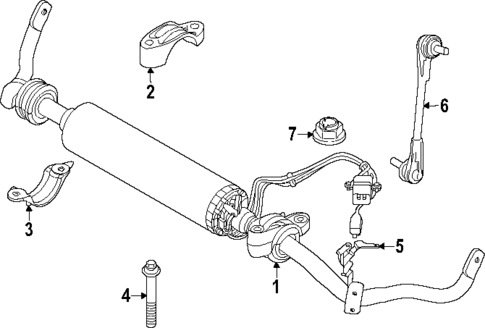 Stabilizer Bar & Components for 2024 BMW i5 #0