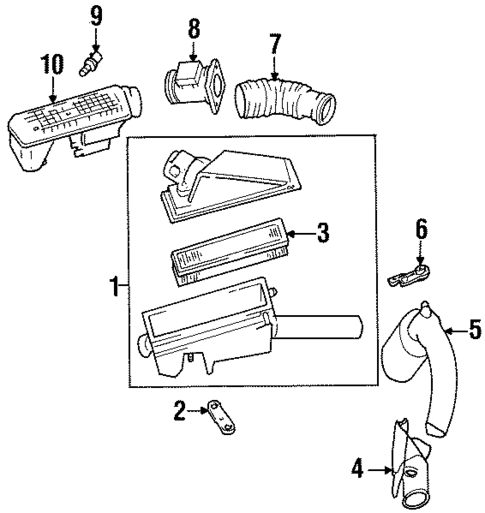 Powertrain Control for 1999 Mercury Cougar #0