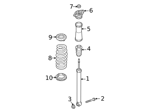 Suspension, Springs & Related Components for 2017 Hyundai Sonata #0