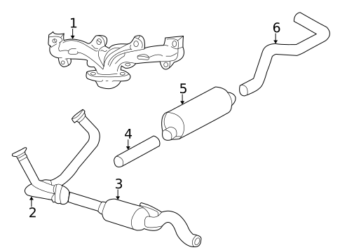 Engine & Trans Mounting for 2003 Dodge Dakota #2