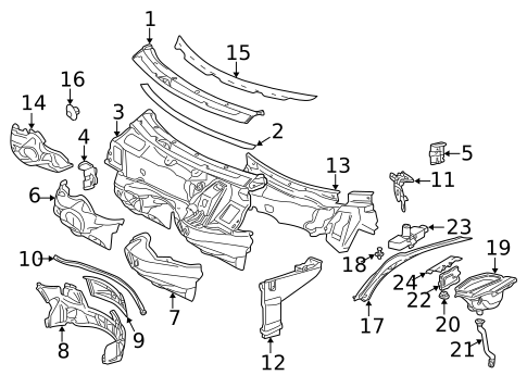 Automatic Temperature Controls for 2004 Mercedes-Benz CL55 AMG #2