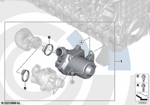 Engine Cooling for 2014 BMW 335i #3