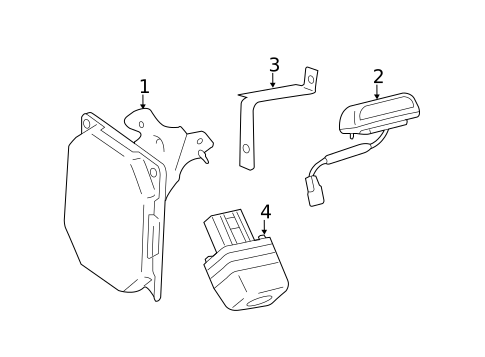 Electrical Components for 2017 Lexus LS460 #0