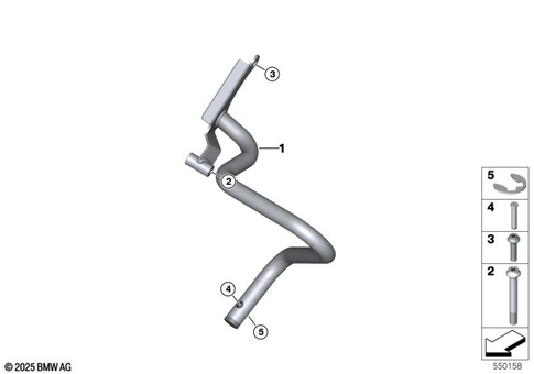 Motorcycle Trim Section, Windshield for 2025 BMW-Motorrad R 1300 RT #14