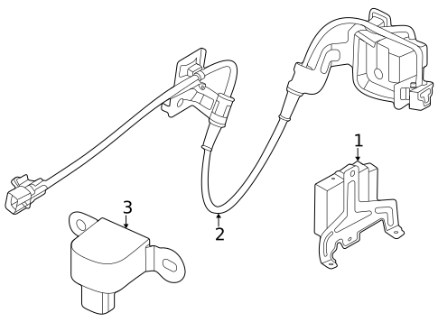 Electrical Components for 2023 Genesis GV80 #1