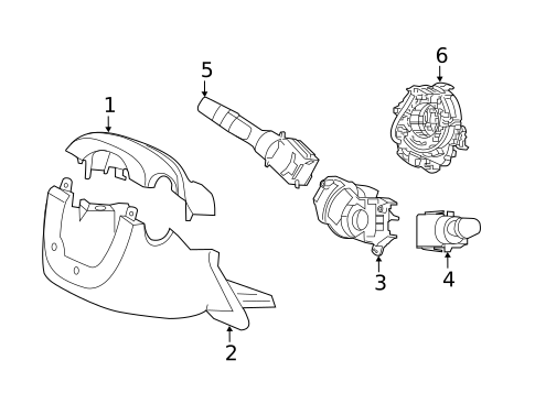 Switches for 2019 Honda Insight #1