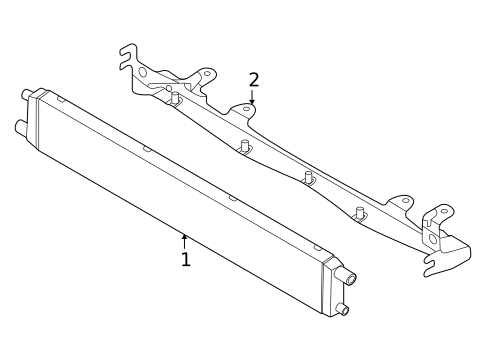 Radiator & Components for 2022 Audi RS Q8 #2